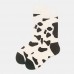 Couple Models Cow Texture Cotton Socks Japanese And Korean Style Cute Cotton Socks For Men And Women