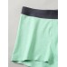 Multipacks Mens Cotton Pure Color Seamless U Convex Comfy Underwear Mid Waist Boxers